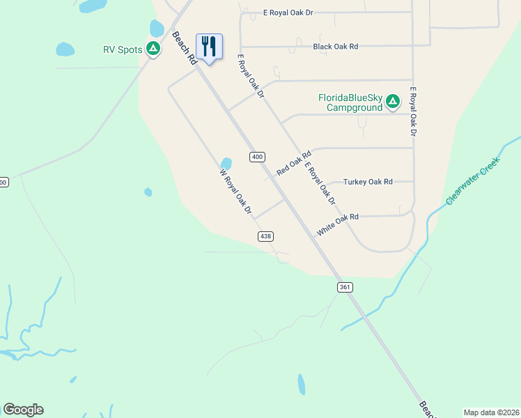 map of restaurants, bars, coffee shops, grocery stores, and more near 2730 Wild Oak Road in Perry