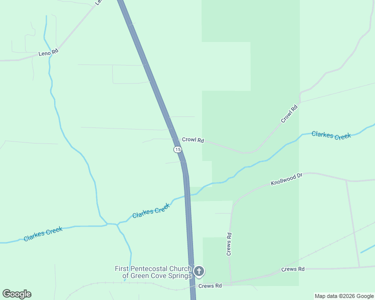 map of restaurants, bars, coffee shops, grocery stores, and more near 5803 U.S. 17 in Green Cove Springs