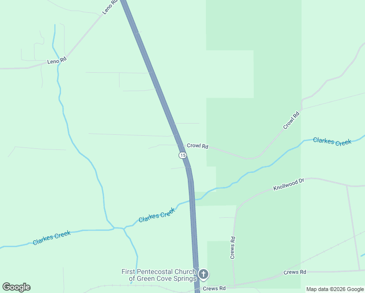 map of restaurants, bars, coffee shops, grocery stores, and more near 5803 U.S. 17 in Green Cove Springs