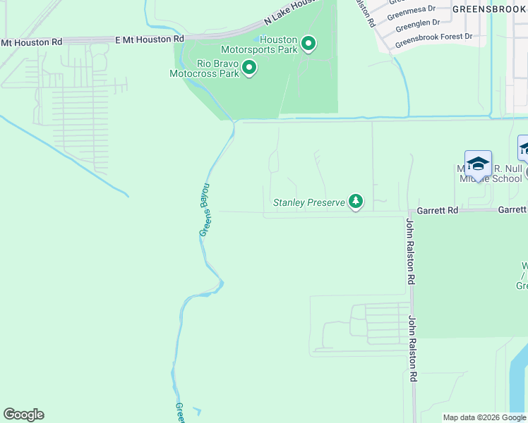 map of restaurants, bars, coffee shops, grocery stores, and more near 11701 Garrett Road in Houston