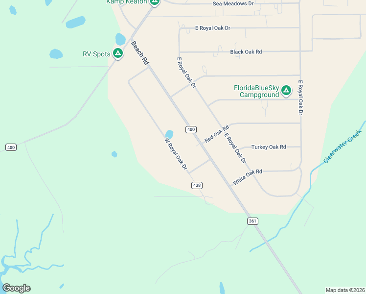 map of restaurants, bars, coffee shops, grocery stores, and more near 16692 West Royal Oak Drive in Perry