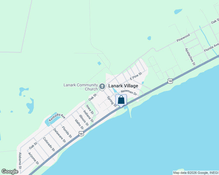 map of restaurants, bars, coffee shops, grocery stores, and more near 147 Carl King Avenue in Carrabelle