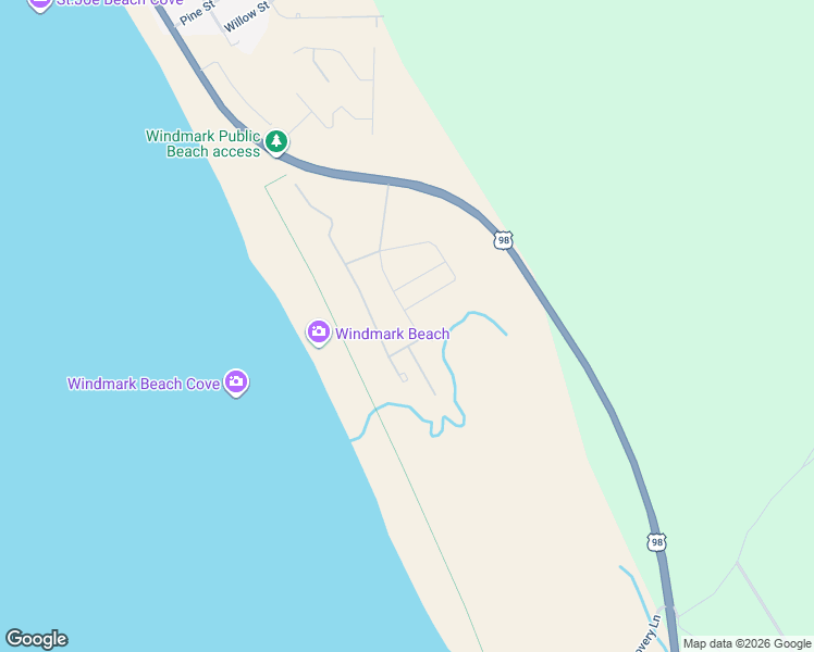 map of restaurants, bars, coffee shops, grocery stores, and more near 6260-6264 Bay Rd in Port St Joe