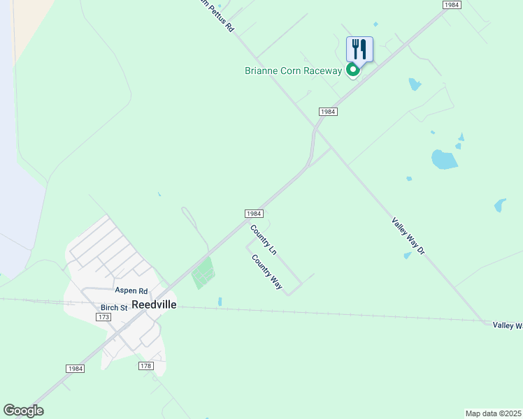 map of restaurants, bars, coffee shops, grocery stores, and more near 1715 County Road 1984 in Maxwell