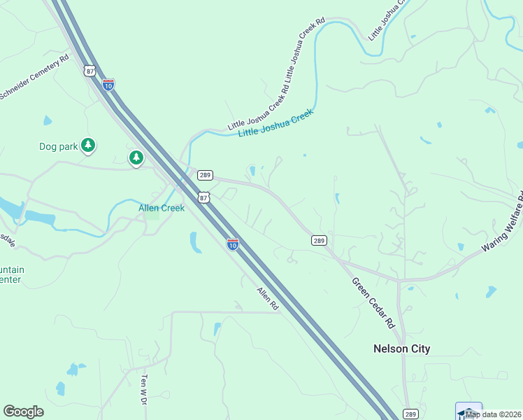 map of restaurants, bars, coffee shops, grocery stores, and more near 25 Green Cedar Road in Boerne