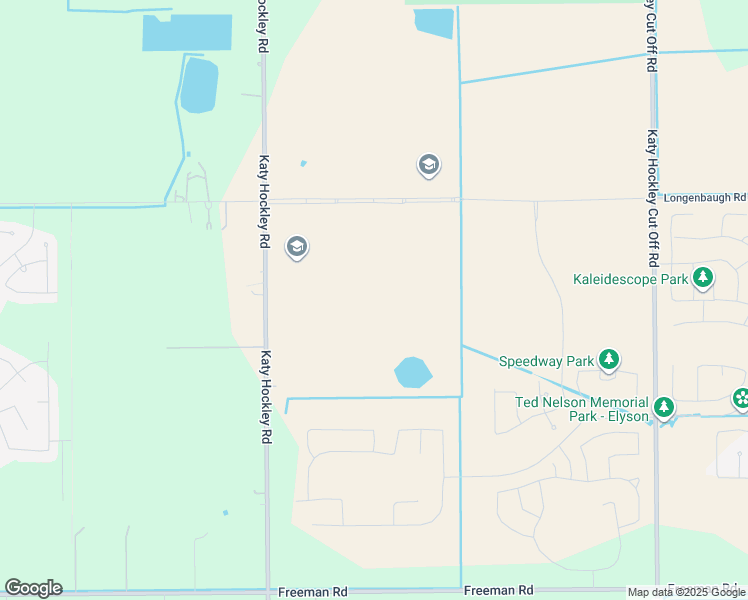 map of restaurants, bars, coffee shops, grocery stores, and more near 7800 Katy Hockley Road in Katy