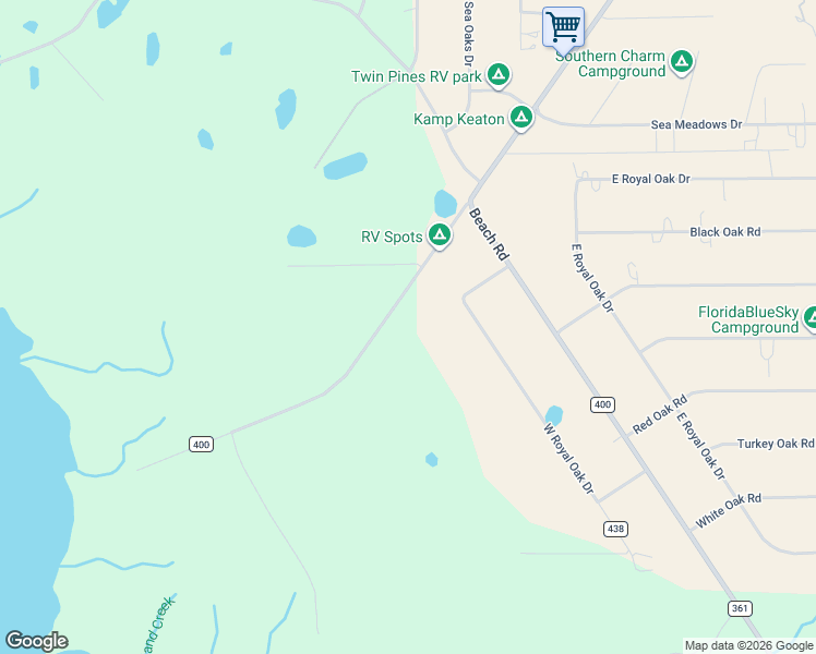 map of restaurants, bars, coffee shops, grocery stores, and more near in Fish Creek