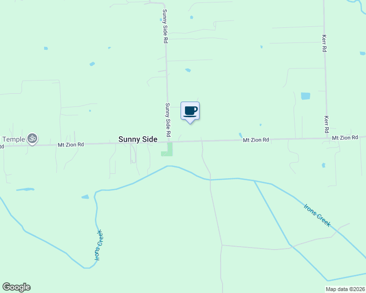 map of restaurants, bars, coffee shops, grocery stores, and more near 40365 Mount Zion Road in Brookshire