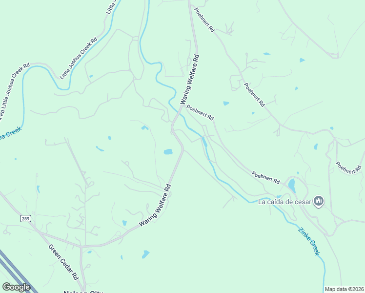 map of restaurants, bars, coffee shops, grocery stores, and more near 104 Waring Welfare Road in Boerne