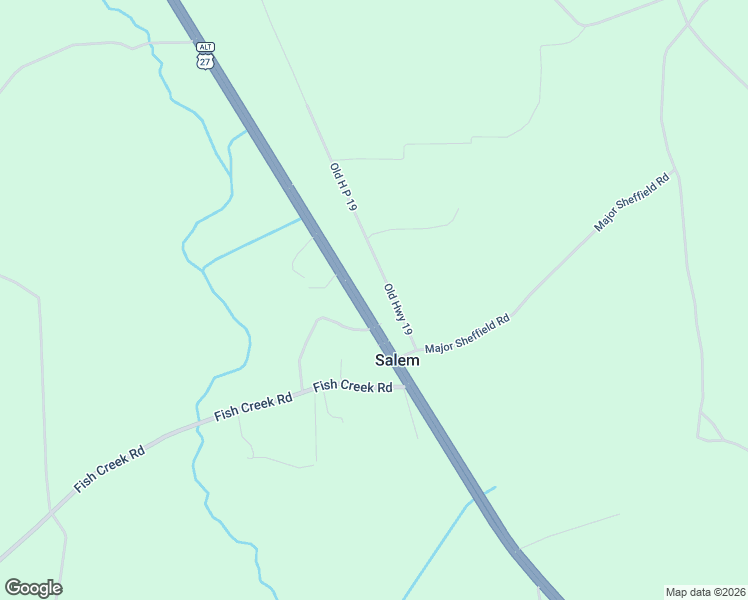 map of restaurants, bars, coffee shops, grocery stores, and more near 16408 U.S. 19 in Salem