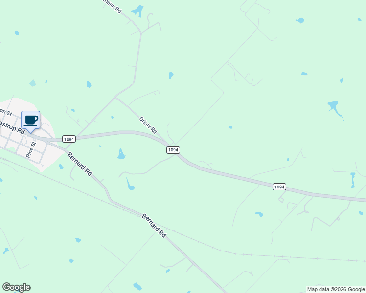 map of restaurants, bars, coffee shops, grocery stores, and more near 22828 Farm to Market Road 1094 in New Ulm