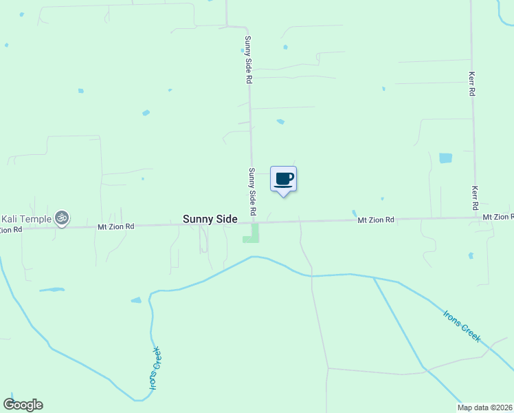 map of restaurants, bars, coffee shops, grocery stores, and more near 8105 Sunny Side Road in Hempstead