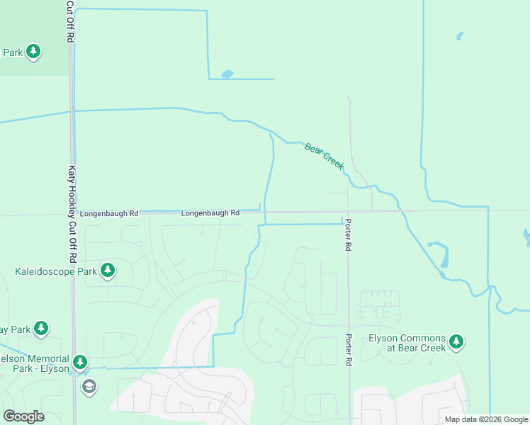 map of restaurants, bars, coffee shops, grocery stores, and more near 25089 Longenbaugh Road in Katy