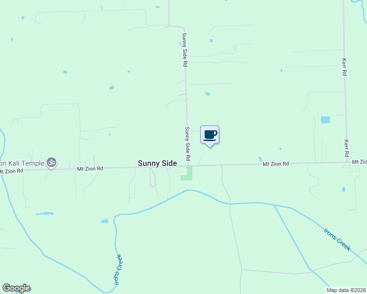 map of restaurants, bars, coffee shops, grocery stores, and more near 8105 Sunny Side Road in Hempstead