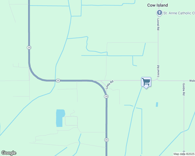 map of restaurants, bars, coffee shops, grocery stores, and more near 17806 Waldo Road in Abbeville
