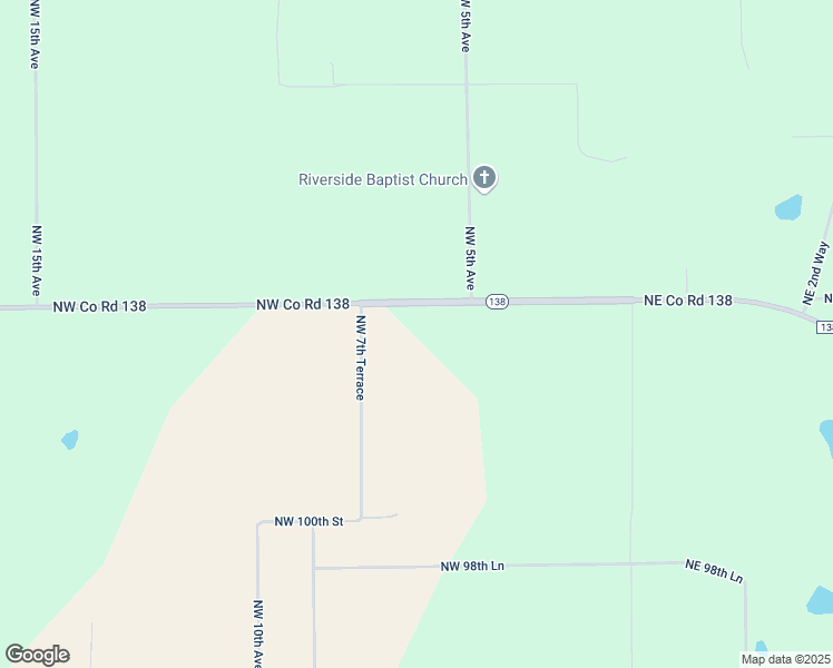 map of restaurants, bars, coffee shops, grocery stores, and more near 10380 Northwest 7th Terrace in Branford