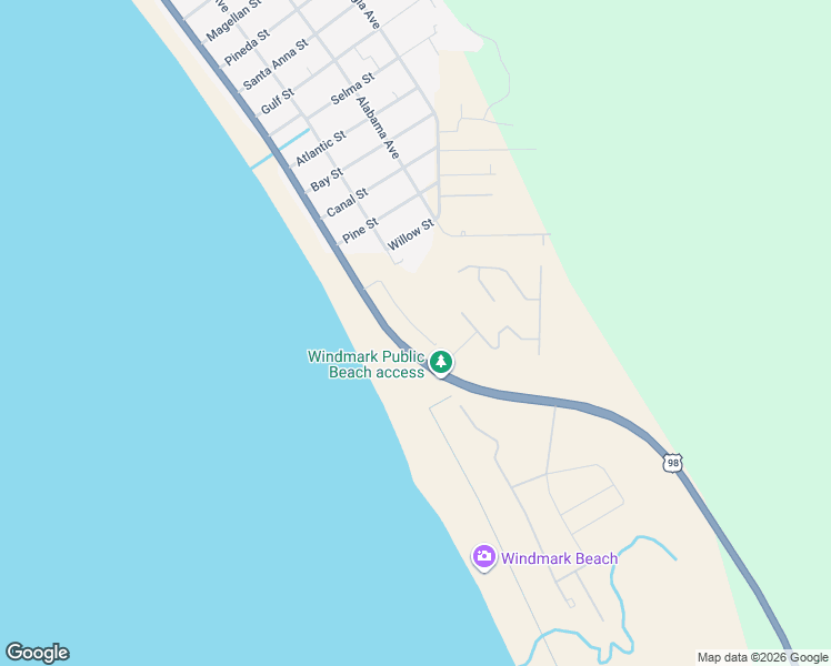 map of restaurants, bars, coffee shops, grocery stores, and more near 6266 U.S. 98 in Port St Joe