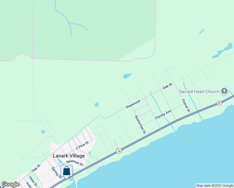 map of restaurants, bars, coffee shops, grocery stores, and more near 226 Apalachee Street in Carrabelle