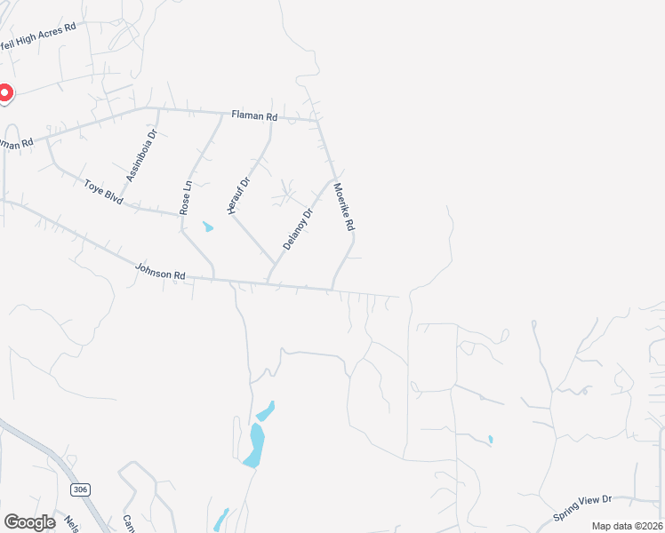 map of restaurants, bars, coffee shops, grocery stores, and more near 1600 Moerike Road in Canyon Lake