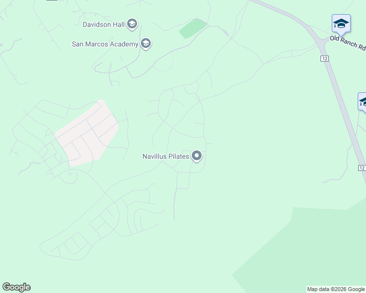 map of restaurants, bars, coffee shops, grocery stores, and more near 421 Quiet Oak Road in San Marcos