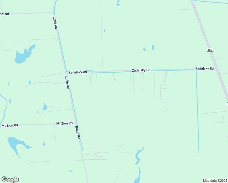 map of restaurants, bars, coffee shops, grocery stores, and more near 38169 Zadelsky Road in Pattison