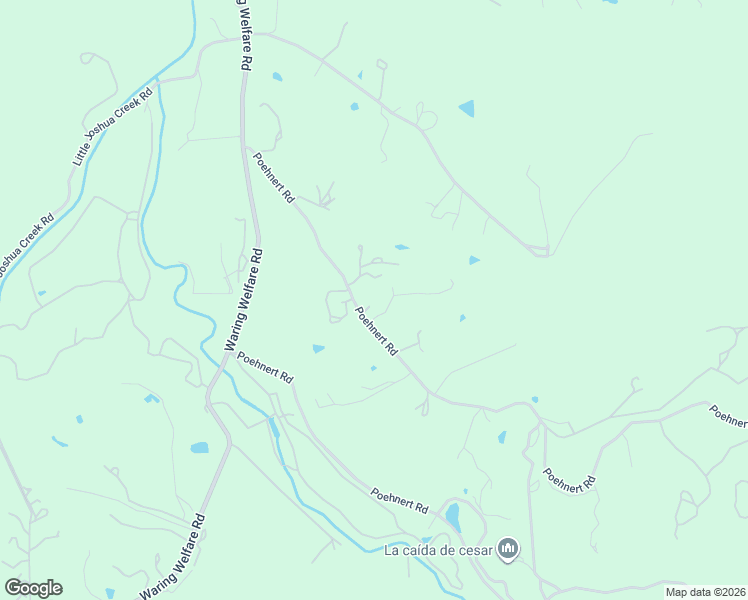 map of restaurants, bars, coffee shops, grocery stores, and more near 27B Poehnert Road in Boerne