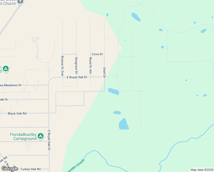 map of restaurants, bars, coffee shops, grocery stores, and more near 15976 Shell Drive in Perry