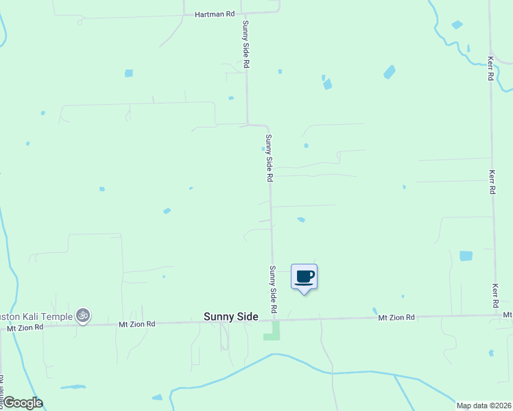 map of restaurants, bars, coffee shops, grocery stores, and more near 8475 Sunny Side Road in Hempstead