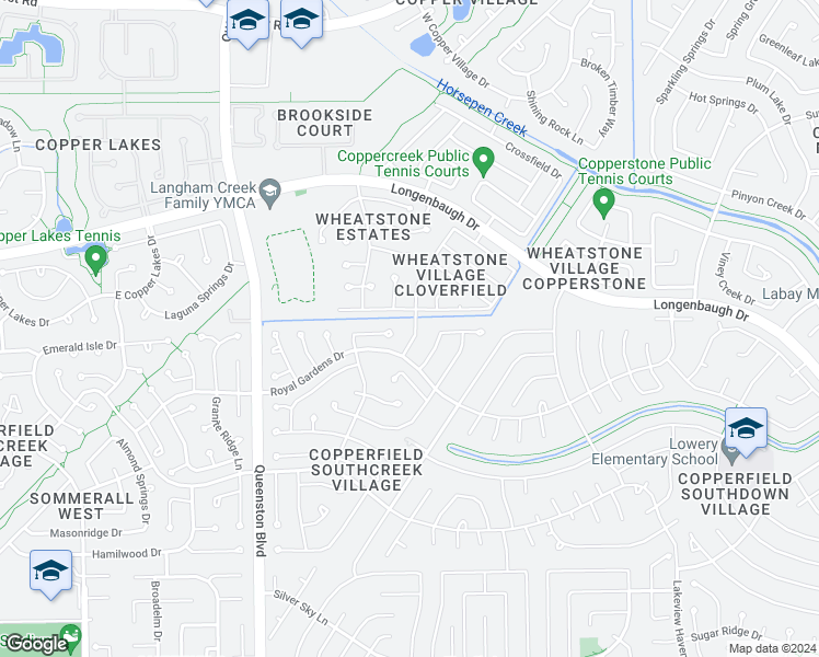 map of restaurants, bars, coffee shops, grocery stores, and more near 7527 Ashton Drive in Houston