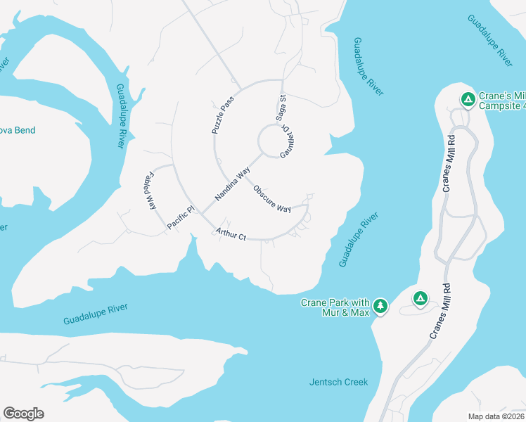 map of restaurants, bars, coffee shops, grocery stores, and more near 150 Obscure Way in Spring Branch