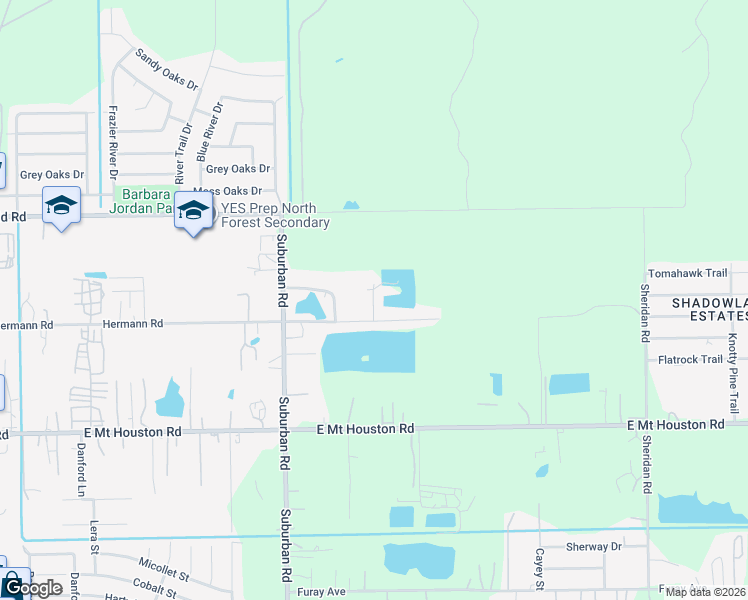 map of restaurants, bars, coffee shops, grocery stores, and more near 1 Lakeside Drive in Houston