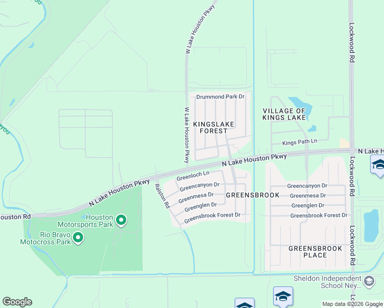 map of restaurants, bars, coffee shops, grocery stores, and more near 12115 Haroldson Forest Drive in Houston