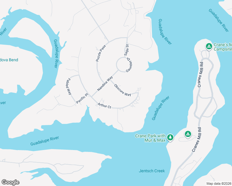 map of restaurants, bars, coffee shops, grocery stores, and more near 150 Obscure Way in Spring Branch