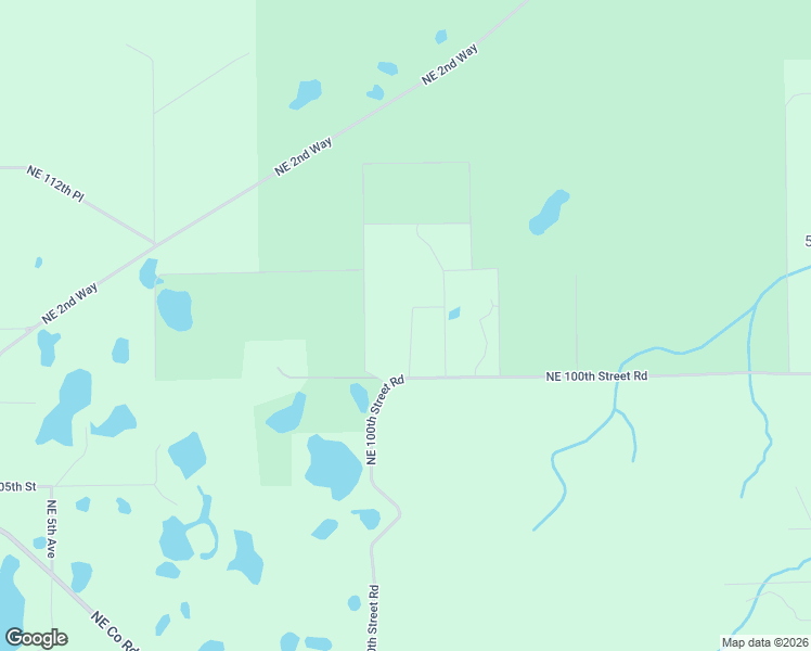 map of restaurants, bars, coffee shops, grocery stores, and more near 1360 Northeast 100th Street Road in Branford