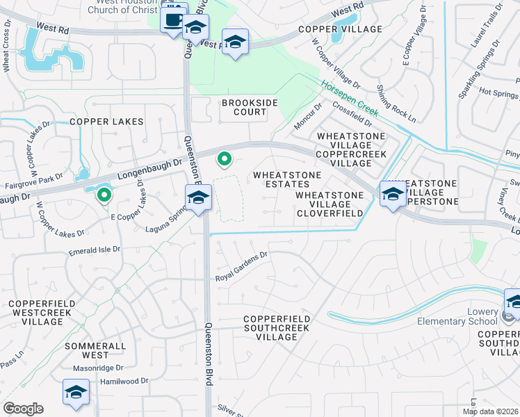 map of restaurants, bars, coffee shops, grocery stores, and more near 16615 Dawson Mill Court in Houston