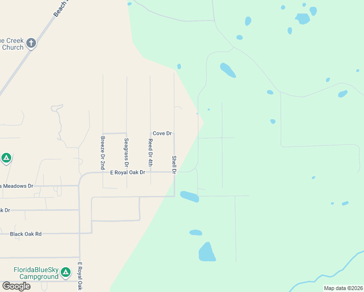 map of restaurants, bars, coffee shops, grocery stores, and more near 15810 Shell Drive in Perry