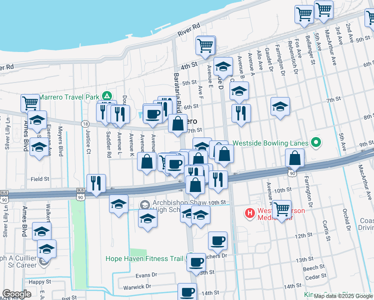 737 Barataria Boulevard, Marrero LA Walk Score