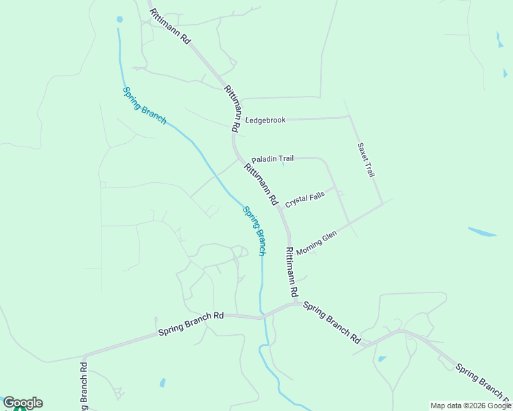 map of restaurants, bars, coffee shops, grocery stores, and more near 427 Rittimann Road in Spring Branch