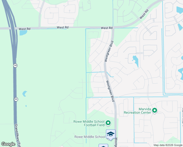 map of restaurants, bars, coffee shops, grocery stores, and more near Unnamed Road in Cypress