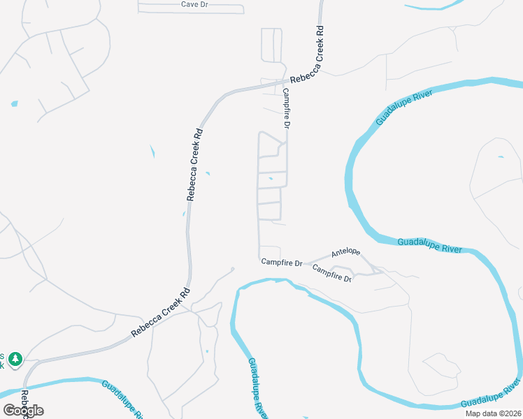 map of restaurants, bars, coffee shops, grocery stores, and more near 135 Agarita Drive in Spring Branch