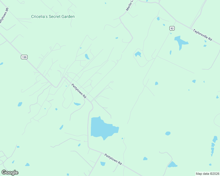 map of restaurants, bars, coffee shops, grocery stores, and more near 1485 Pettytown Road in Dale