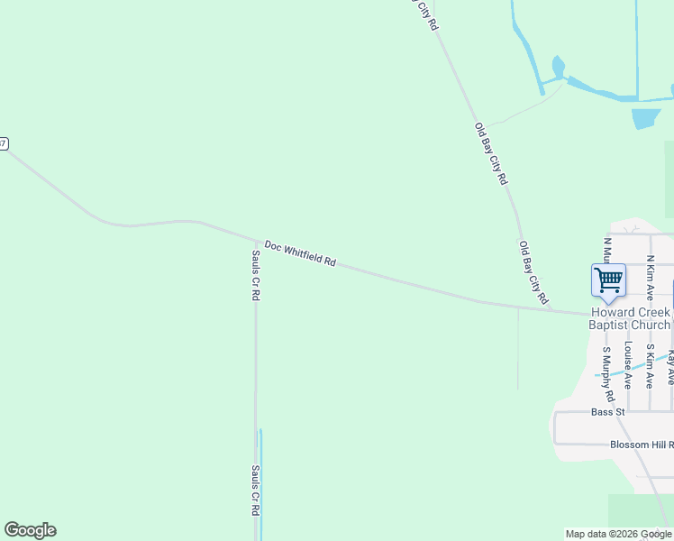map of restaurants, bars, coffee shops, grocery stores, and more near 6262 Doc Whitfield Road in Wewahitchka