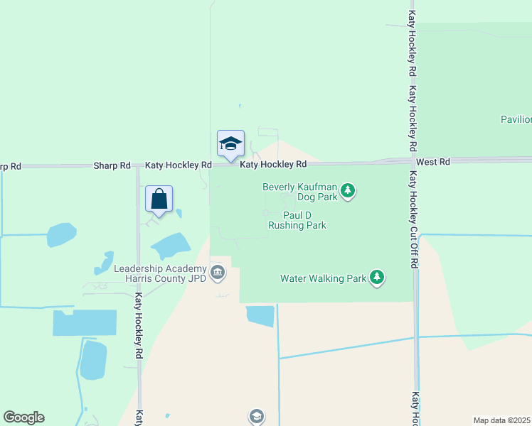 map of restaurants, bars, coffee shops, grocery stores, and more near 9114 Katy Hockley Road in Katy
