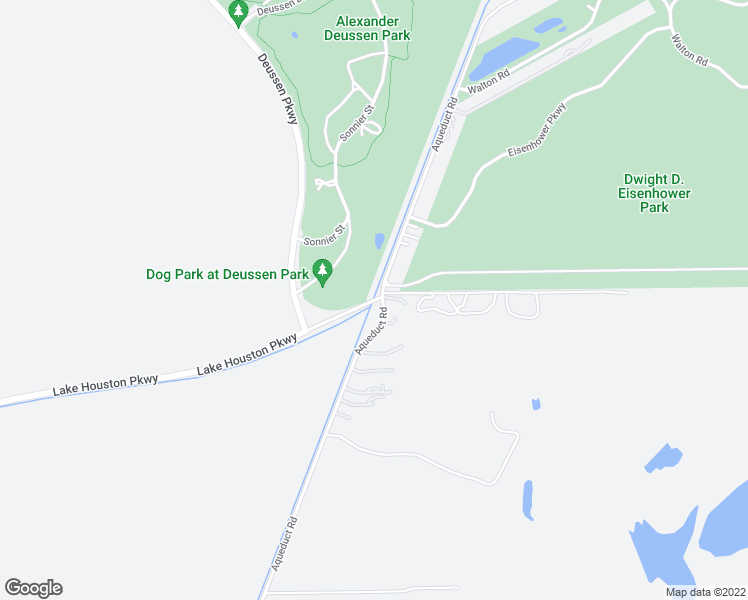 map of restaurants, bars, coffee shops, grocery stores, and more near 1614 Lake Houston Parkway in Houston