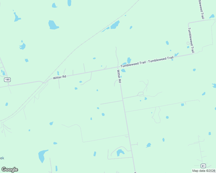map of restaurants, bars, coffee shops, grocery stores, and more near 1650 Witter Road in Lockhart