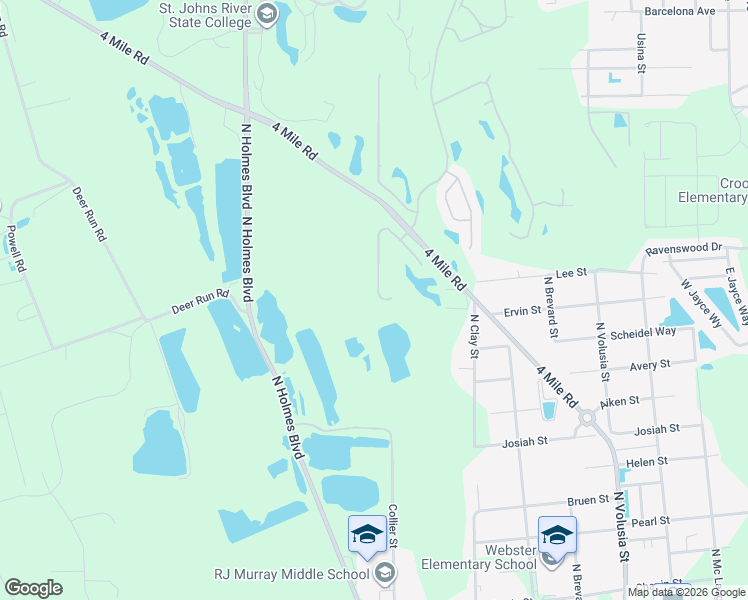map of restaurants, bars, coffee shops, grocery stores, and more near 2124 West Lymington Way in St. Augustine