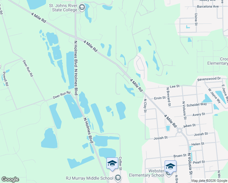 map of restaurants, bars, coffee shops, grocery stores, and more near 2124 West Lymington Way in St. Augustine