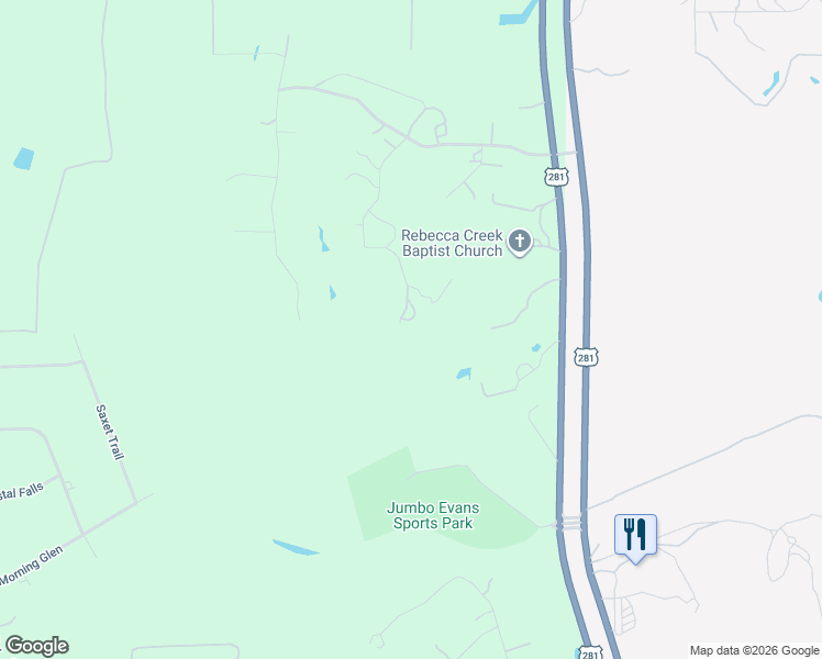 map of restaurants, bars, coffee shops, grocery stores, and more near 192 Breezy Oak Rd in Spring Branch