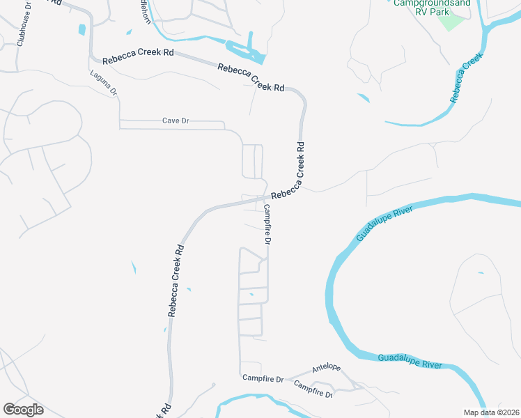 map of restaurants, bars, coffee shops, grocery stores, and more near 116 Raccoon Pass in Spring Branch