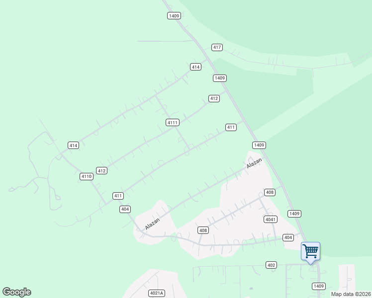 map of restaurants, bars, coffee shops, grocery stores, and more near 284 County Road 411 in Dayton